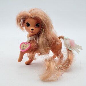 Vintage Barbie Pretty Lovin' Pets Mandi Puppy No. 69070 Mattel 1994 Glitter Hair